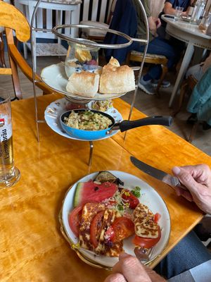 Morgenröte👌  at Anna's Cafe in Lueneburg