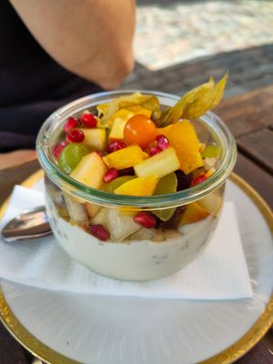  at Anna's Cafe in Lueneburg