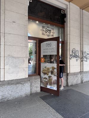 Outside   at Soup Culture in Wroclaw