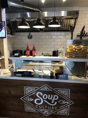 Interior  at Soup Culture in Wroclaw