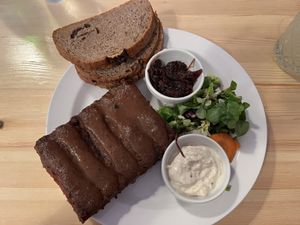 Spare Ribs BBQ  at Střecha in Prague