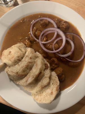 Goulash  at Střecha in Prague