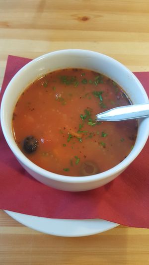 Soup from Tuesday at Střecha in Prague