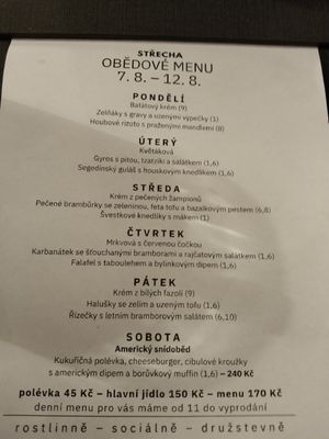  at Střecha in Prague