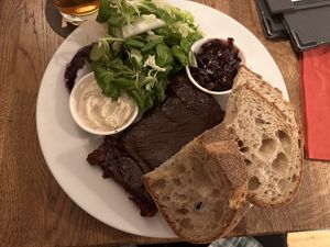 Ribs  at Střecha in Prague