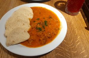 Goulash at Střecha in Prague