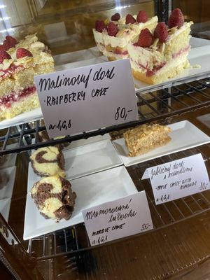 Cake  at Střecha in Prague