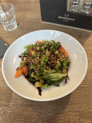 Salad  at Střecha in Prague