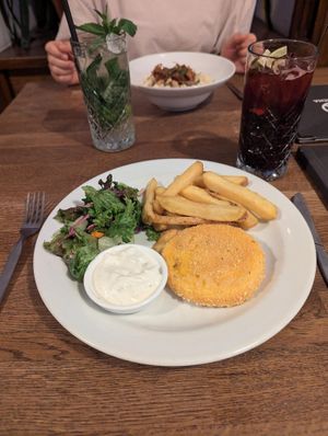 Cheesy cheese at Střecha in Prague