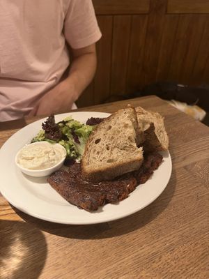 Ribs   at Střecha in Prague