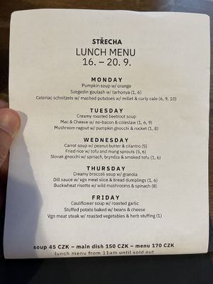   at Střecha in Prague