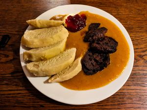 Meal at Strecha at Střecha in Prague