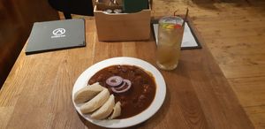 Goulash at Střecha in Prague