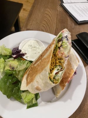 so wrap mäsische  at Střecha in Prague