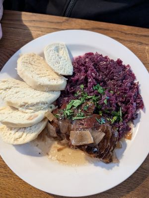 "duck" at Střecha in Prague