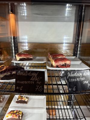Cakes   at Střecha in Prague