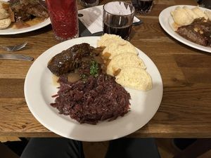 No duck  at Střecha in Prague