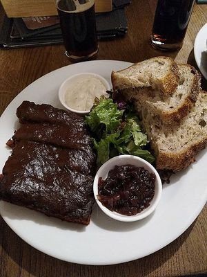 "Žebírka"/no-ribs at Střecha in Prague