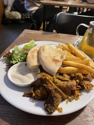 Kebab  at Střecha in Prague