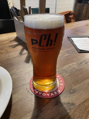 IPA  at Střecha in Prague