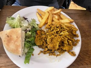 Kebap Teller  at Střecha in Prague