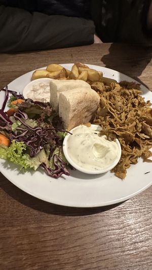 Kebab  at Střecha in Prague