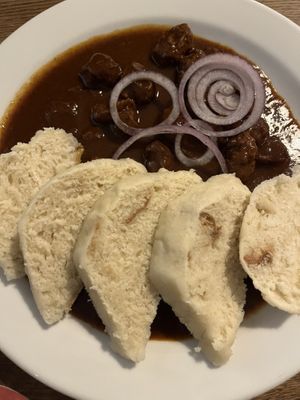 Gulash  at Střecha in Prague