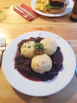 Filled dumplings (2021)  at Střecha in Prague