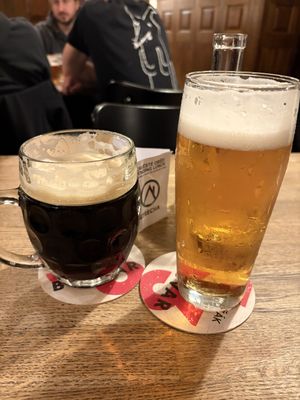 Beer- of course    at Střecha in Prague
