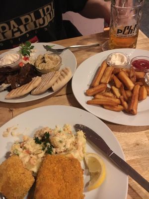 Was amazing all tasted way better than it looks  at Střecha in Prague