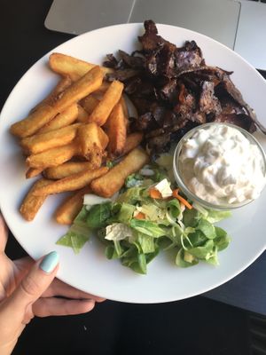 kebab at Střecha in Prague