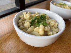 Mac n cheese side  at The Dankness Dojo by Modern Times Beer in Los Angeles
