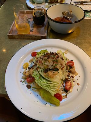 Wedge salad at The Dankness Dojo by Modern Times Beer in Los Angeles