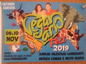 2019 event at Veganario in Lisbon