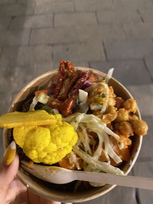 😛 at Maoz in Barcelona