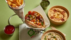 All you can have at Maoz! at Maoz in Barcelona
