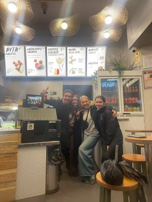 Happy Cowstumers at Maoz! at Maoz in Barcelona