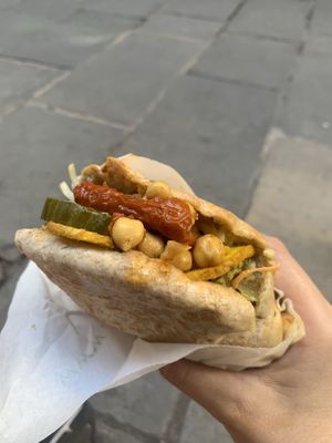 Delicious! at Maoz in Barcelona