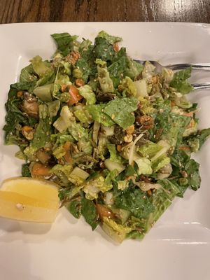 Tea leaf salad at Dagon in Honolulu