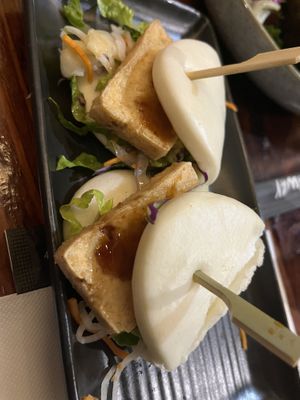 Tofu bao  at Hideaway Kitchen & Bar in Broadbeach