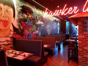 Inside dining at Hideaway Kitchen & Bar in Broadbeach
