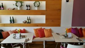 inside at Mayr's Bistro in Planegg