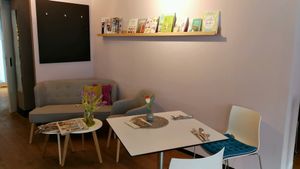 inside at Mayr's Bistro in Planegg