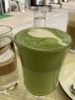 Matcha latte   at Cajnica Vanilla in Koper