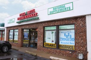 Feel Rite Amherst store front at Feel-Rite Fresh Market in Amherst
