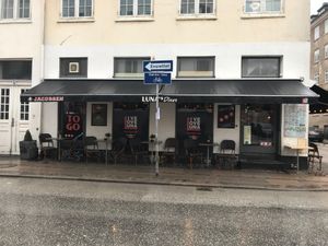 Luna's Diner from outside at Luna's Diner in Copenhagen
