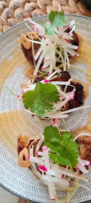 Tofu dumplings at Boho Eatery in Nairobi