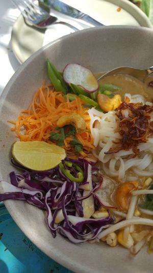 Laksa at Boho Eatery in Nairobi
