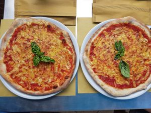 Vegan Pizza with Mozzarella at Spizzico - Pizza Time in Bolzano