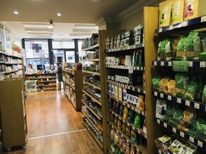 Inside at Alara Health Store in London